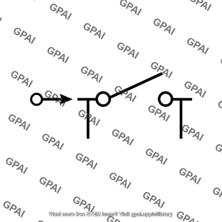 Voltage controlled switch open