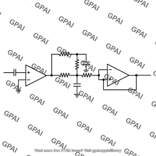High pass notch filter circuit