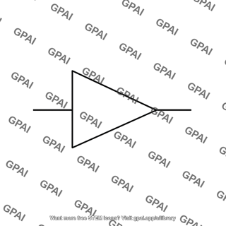 Open loop amplifier block triangular