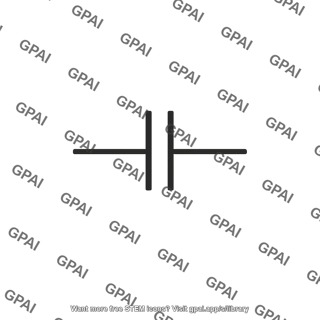 Capacitor symbol