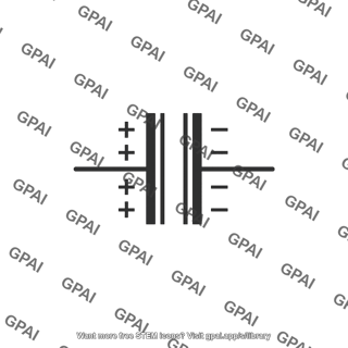 Charged capacitor