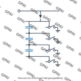 Hold phase capacitor array