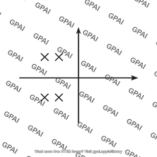 Fourth order stagger tuned bandpass pole set