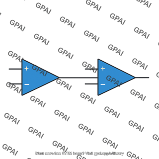 Cascaded operational amplifiers