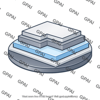 Cmos process layered icon