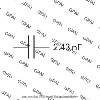 Capacitor 2 43nf