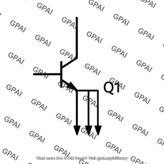 Transistor q1 ttl multiemitter npn