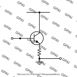 Emitter follower transistor stage