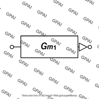 First stage amplifier