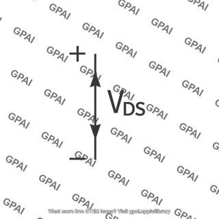 Dc drain source voltage vds