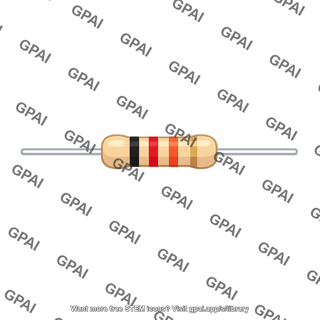 Series resistor axial