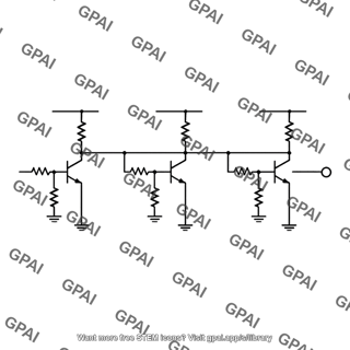 Three stage amplifier transistor circuit