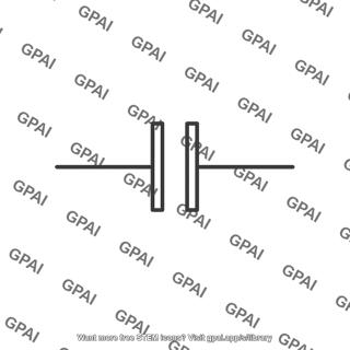 Capacitance coupling capacitor