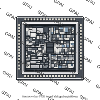 Mixed signal vlsi chip
