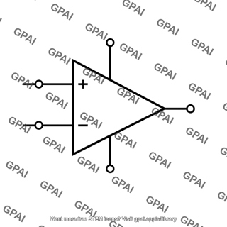 Ua741 operational amplifier schematic symbol