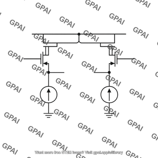 Pmos input differential pair