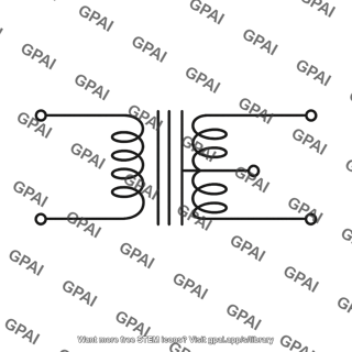 Center tapped transformer