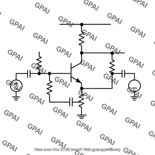 Ce amplifier schematic