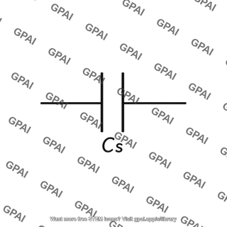 Capacitor cs