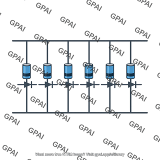 Parallel diode array