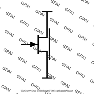 Mesfet n channel symbol