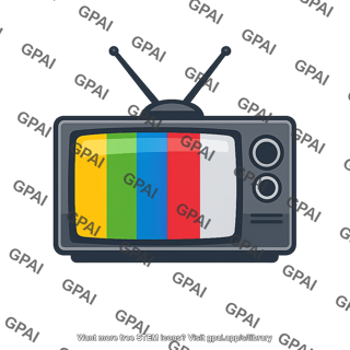 Vintage television