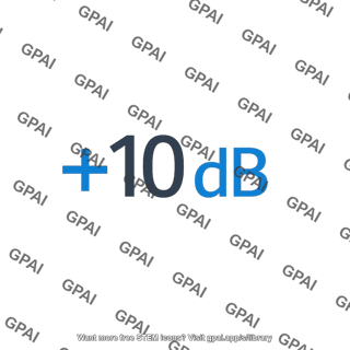 Decibel gain label