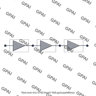 Amplifier chain cascade