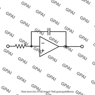 First order op amp rc circuit
