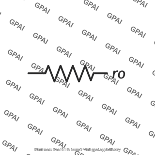 Output resistor ro