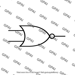 Nor gate two input