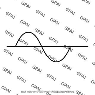 Output sine waveform