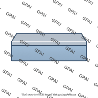 Blue rectangular box