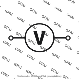 Voltmeter symbol
