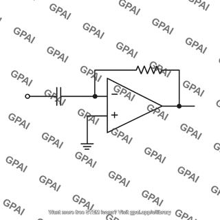 Op amp differentiator