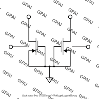 Nmos differential pair