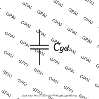 Gate drain capacitance cgd