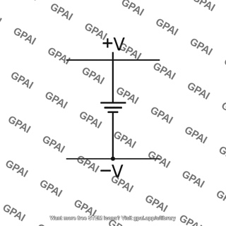 Symmetrical voltage supply