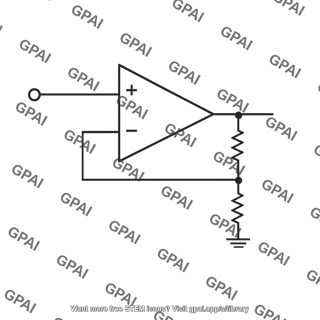 Noninverting amplifier circuit
