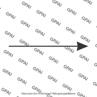 Signal flow arrow