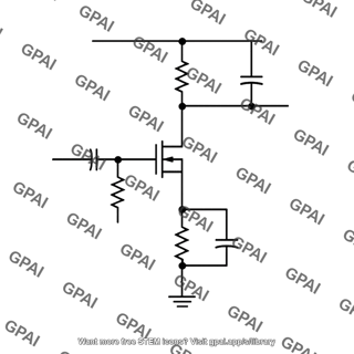 Cs amplifier biased rc coupled