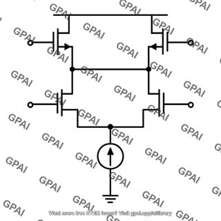 Mos differential amplifier active load