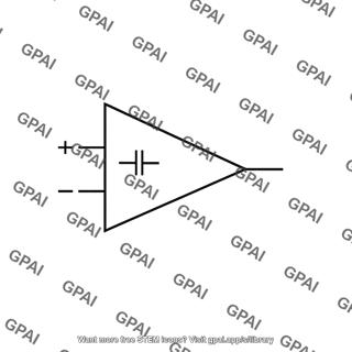 Internally compensated op amp