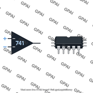 Operational amplifier 741
