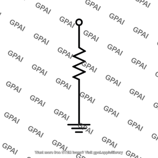 Load resistor to ground