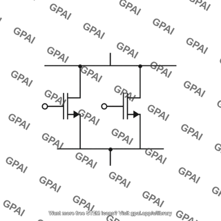 Parallel pmos pair
