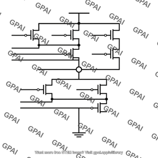 Cmos logic gate transistor schematic