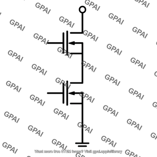 Input transistor cascoded