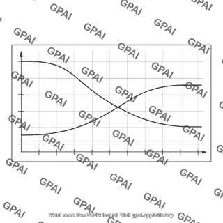 Technical graph with curves