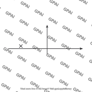 Real axis pole single